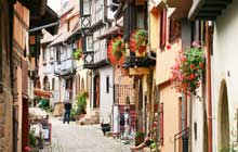 best self guided walking holiday in the great wine road vineyards of alsace french wine